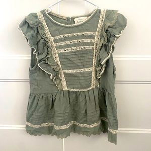 light sage blouse